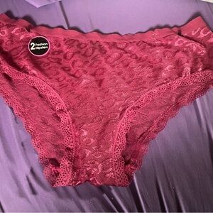 Lace Women's Intimate in Red